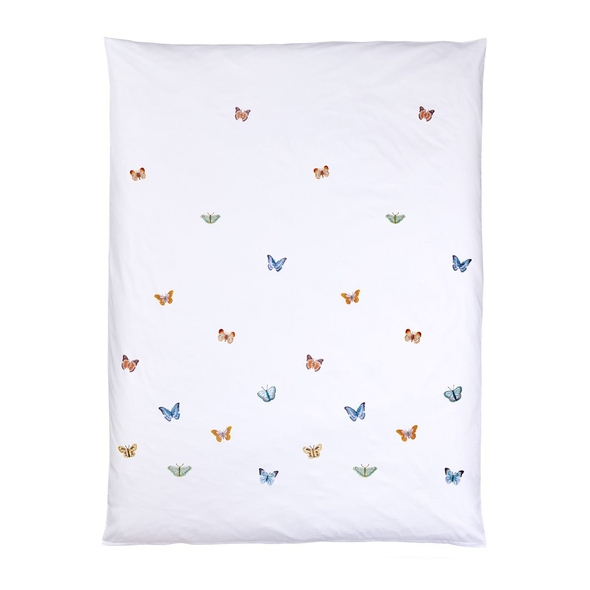 Lenjerie de pat din satin cu broderie "Butterfly"
