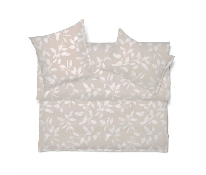 Satin Bettwäsche Organic Cotton "Omeo Beige"