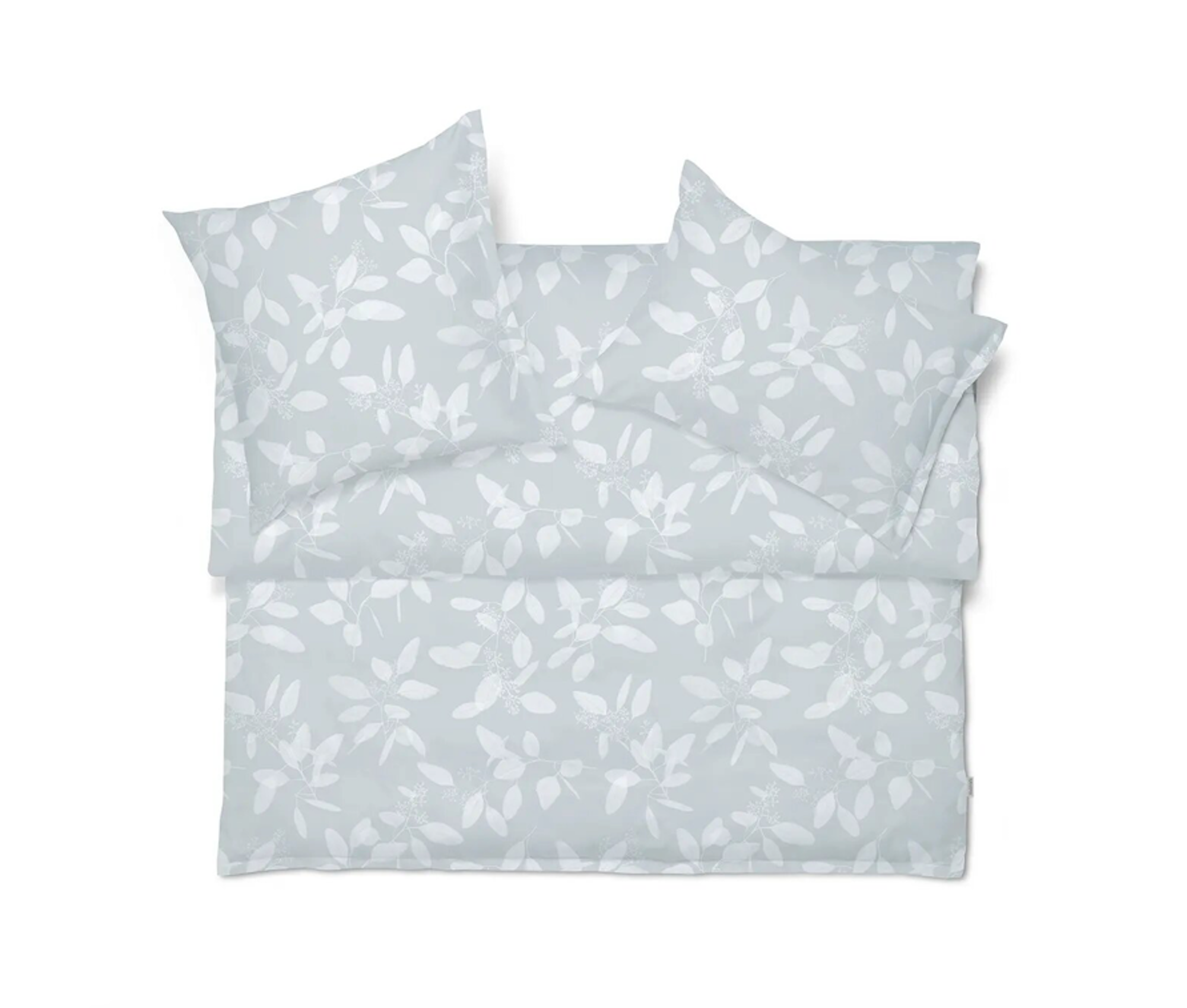 Satin Bettwäsche Organic Cotton "Omeo Gris"