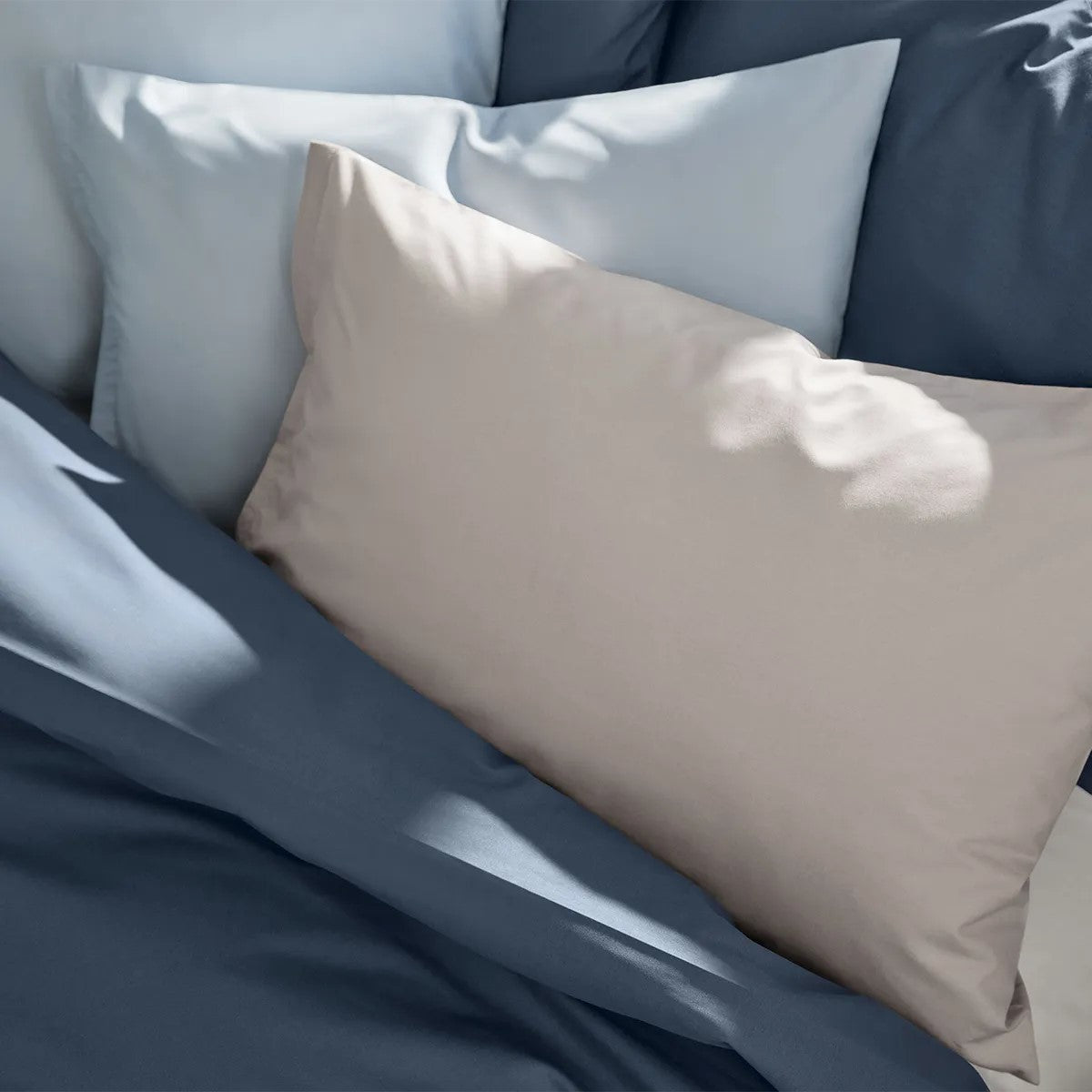 Cozy Perkal Bettwäsche Cotton & Modal "BEN", White