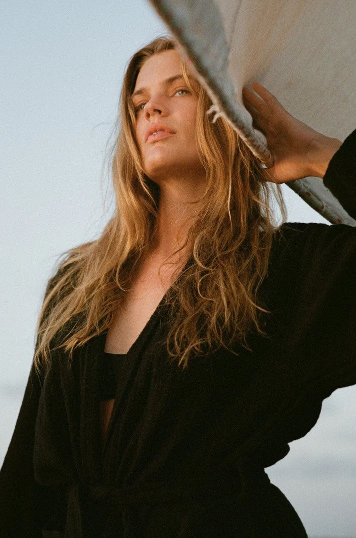 Leichter Bademantel "Ash"