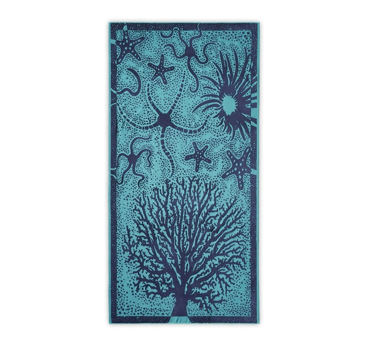 Leitner Leinen Strandtuch "Neptun"