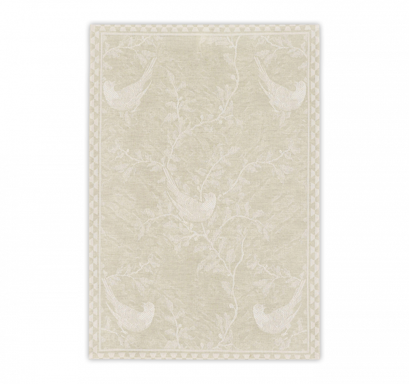 Küchentuch Halbleinen "Vögel 159"