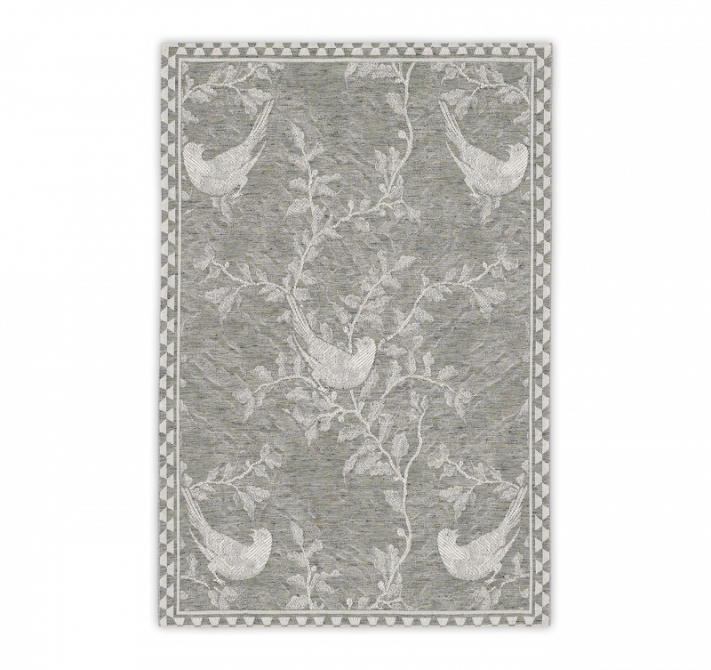 Küchentuch Halbleinen "Vögel 159"