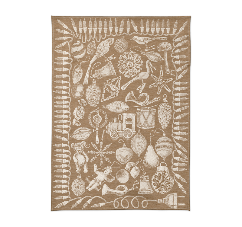 Küchentuch Halbleinen "Ornaments" 9 Farben