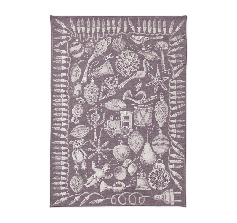 Küchentuch Halbleinen "Ornaments" 9 Farben