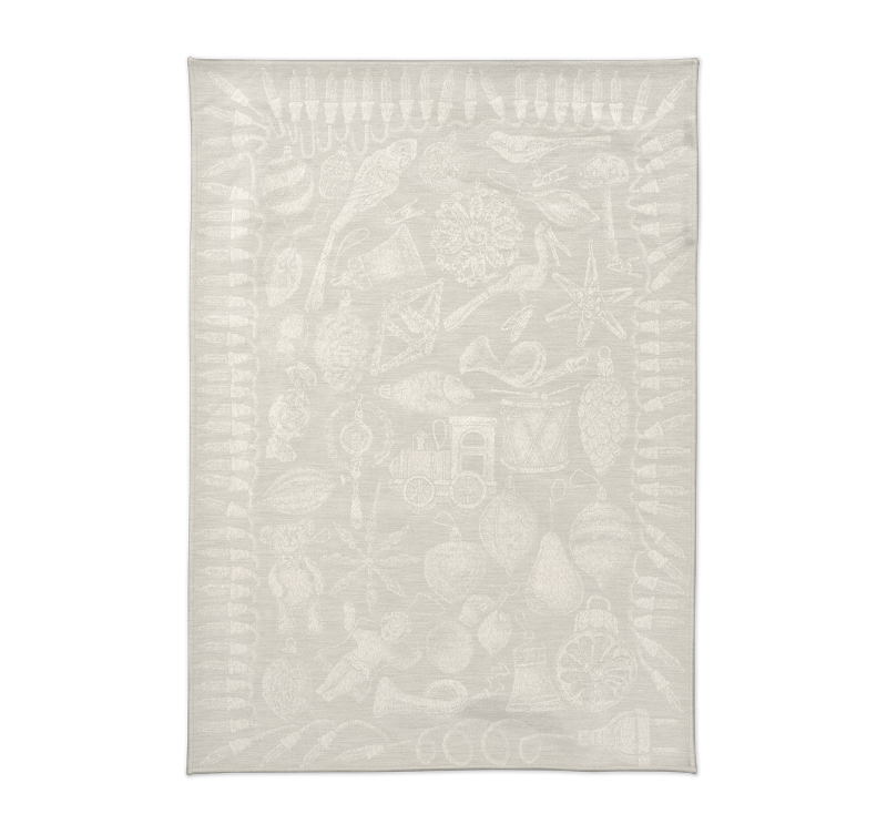 Küchentuch Halbleinen "Ornaments" 9 Farben