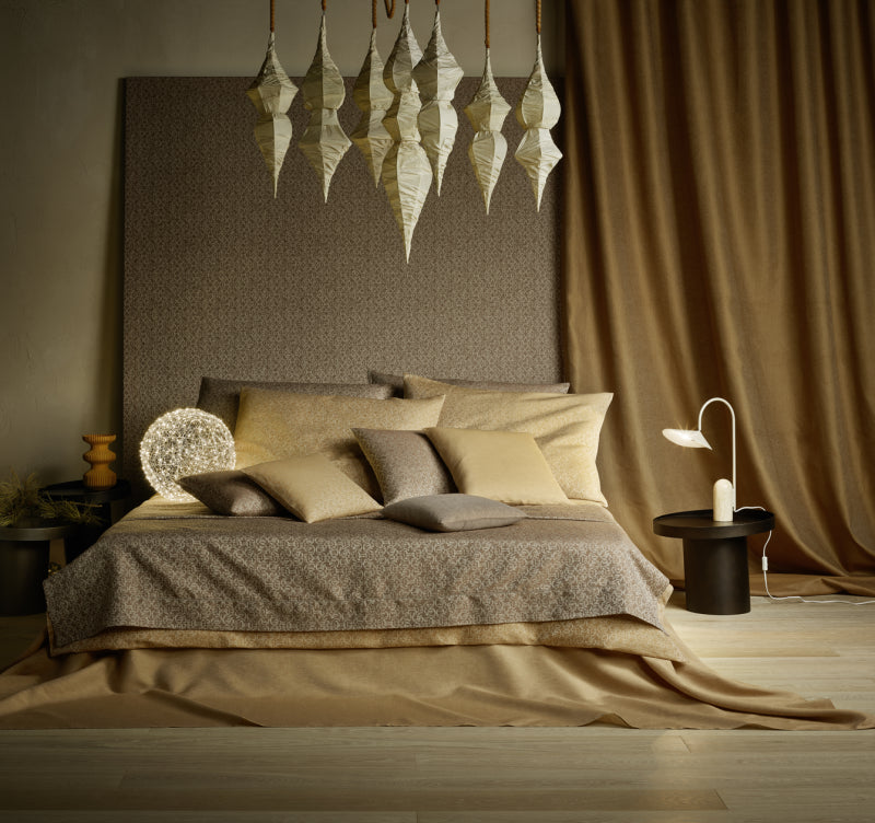 Жакардова постільна білизна з супіма-бавовни "Leitner Eden" у 5 кольорах