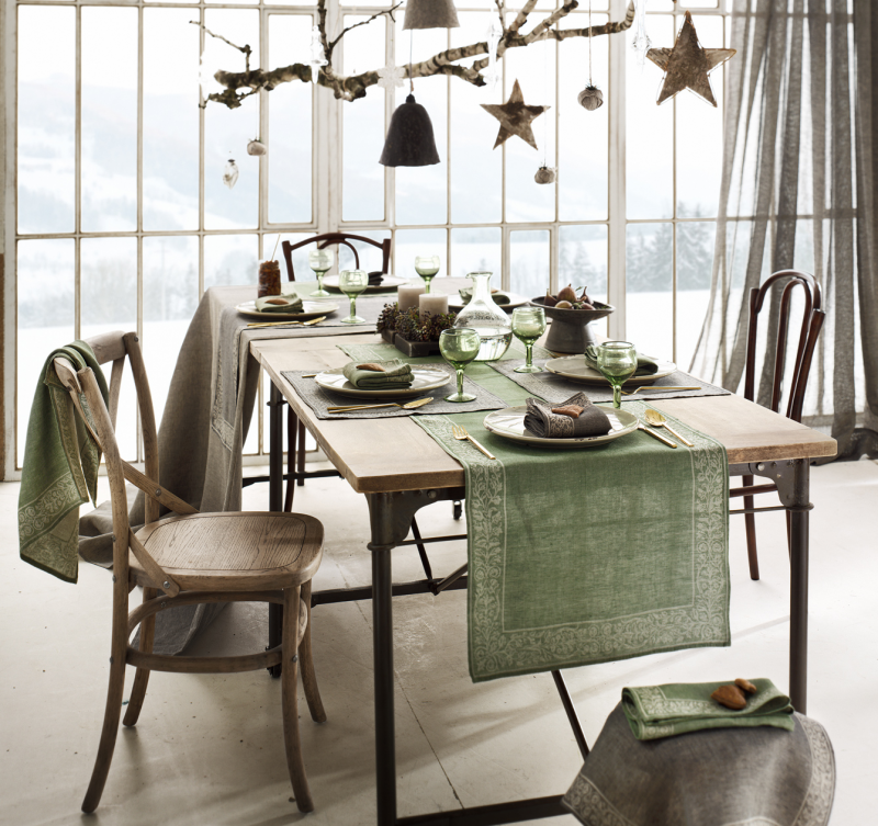 Leinen Tischwäsche Serie"Medici", 8 Farben