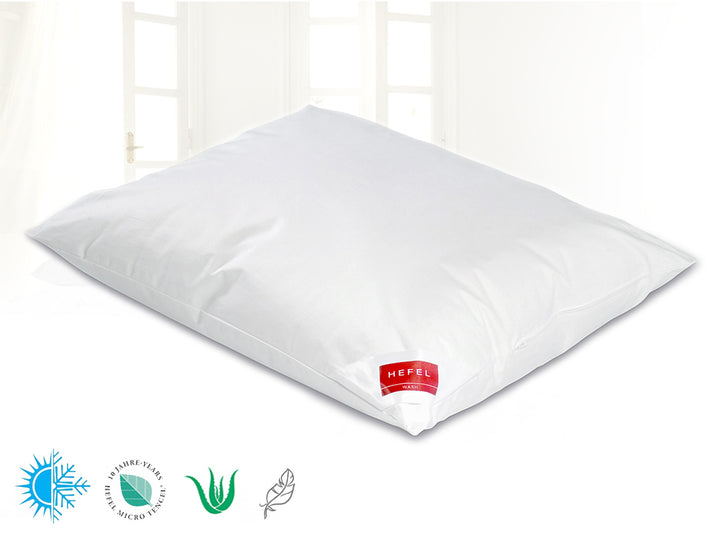 3 Kammer Kopfkissen Daunen/Federn/Lyocell Mittelfest