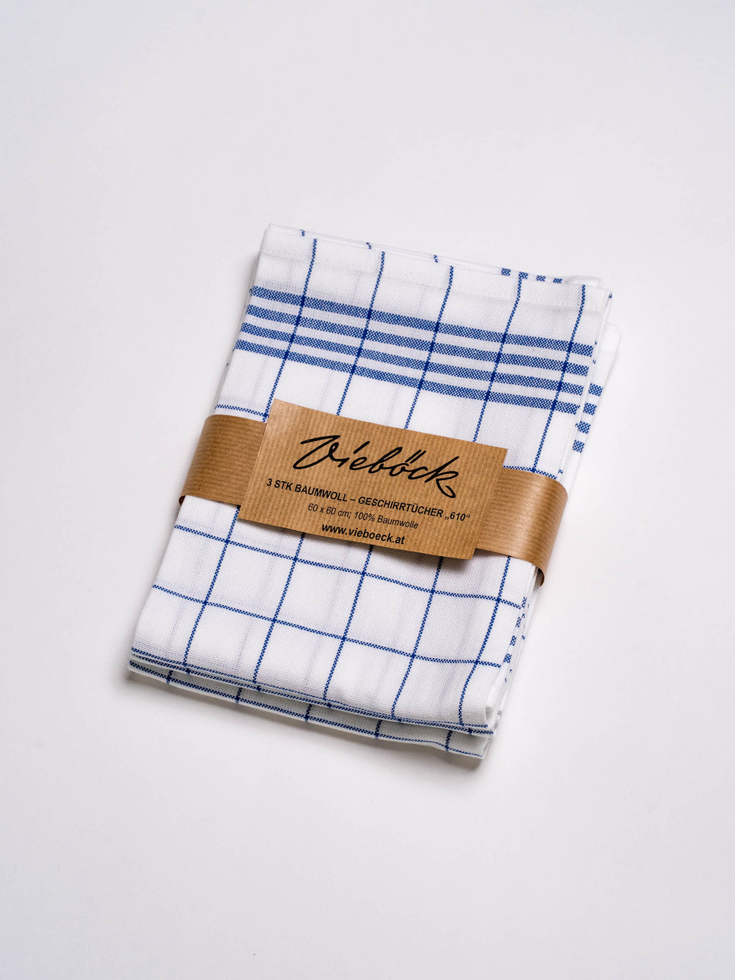 Lot de 3 torchons en coton, 3 couleurs