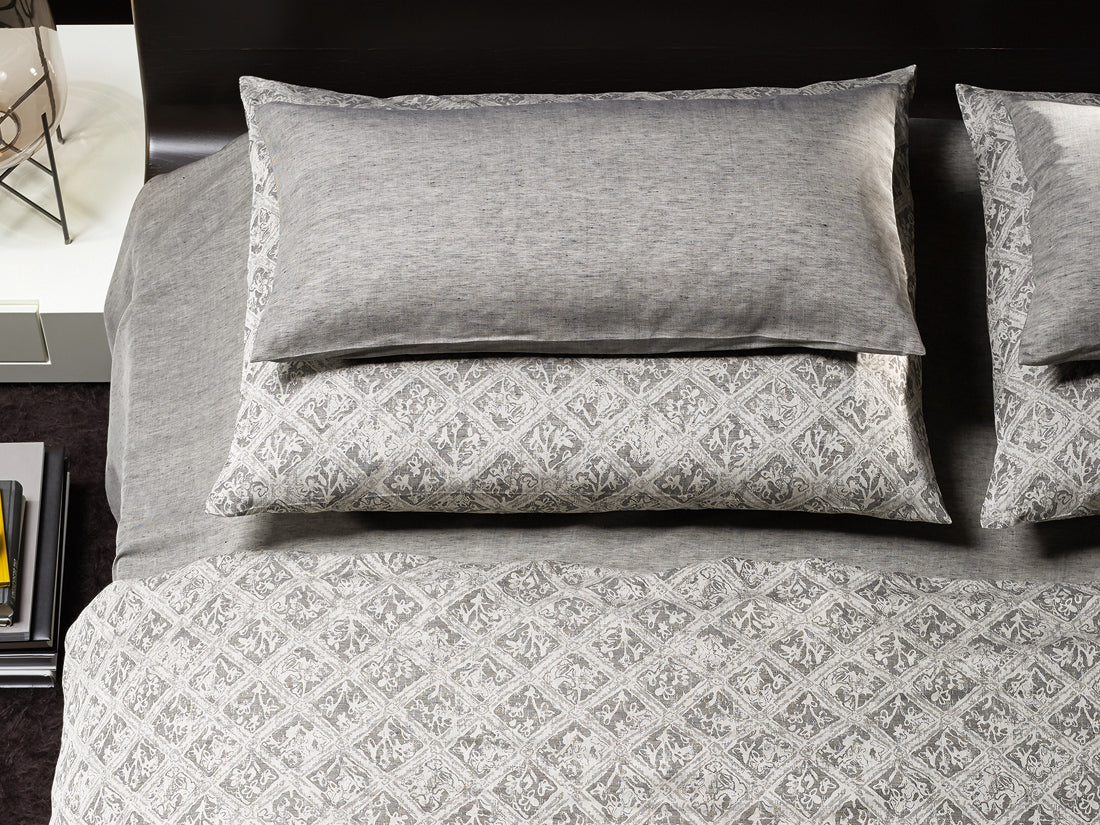 Bettwäsche aus Halbleinen "Marais", 8 Farben (Kopie)