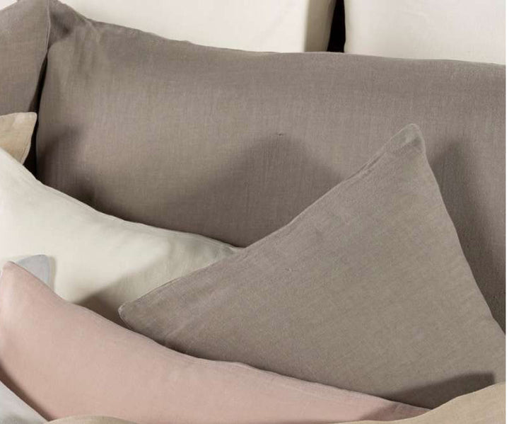 Leinen Bettwäsche "Moon" - Eucalyptus