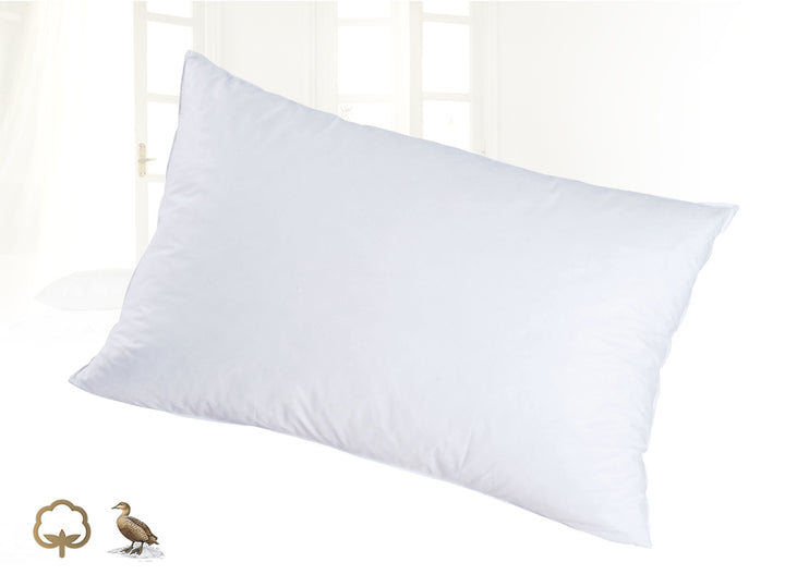 Eiderdaunen Kopfkissen "Baronet" 3 Stützvarianten
