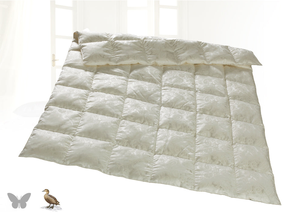 Warme Eiderdaunen-Seidendecke" King Silk"