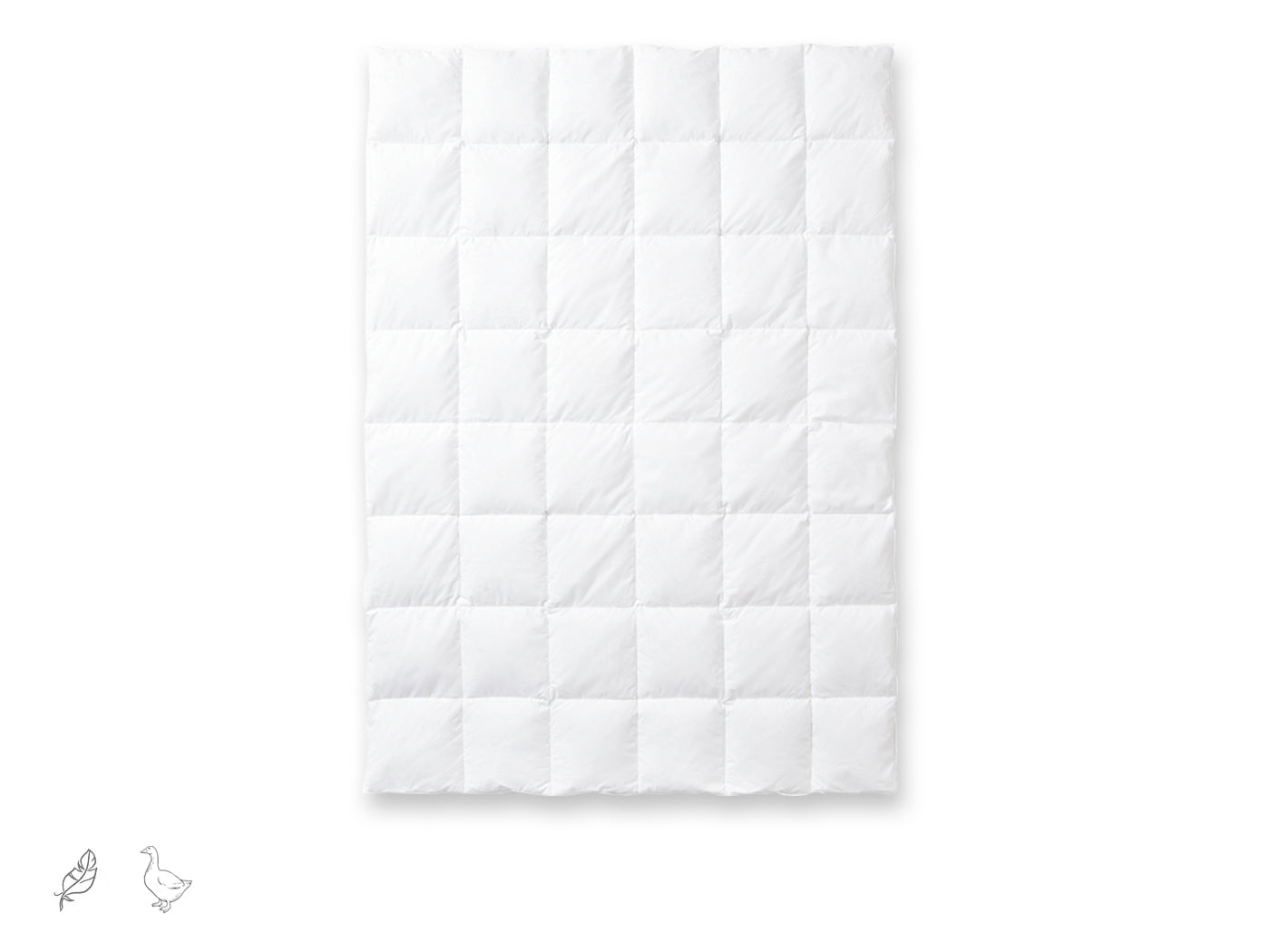 Daunenbettdecke "Kauffmann Österreichische Weidegans", leicht
