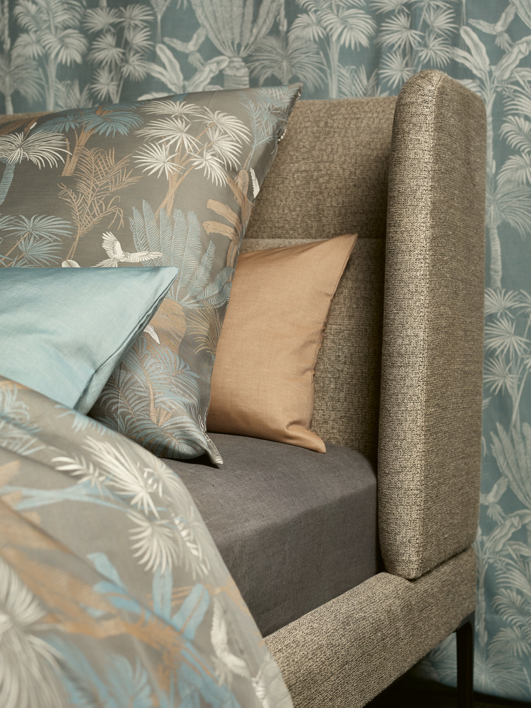 Leinen Spannbettlaken "Leitner Uni 163"