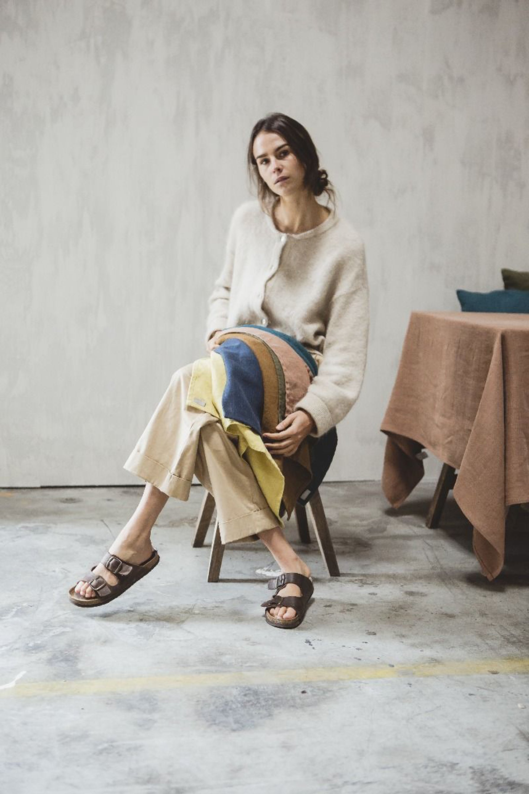 Lin putetrekk "Hudson Oyster"