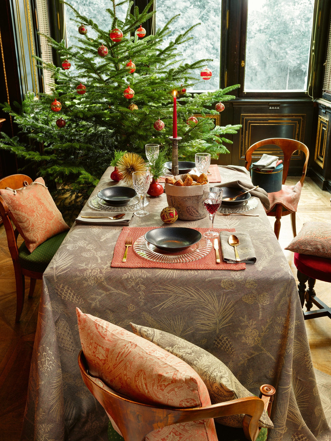 Leinen Tischwäsche "Foresta 275" in 11 Farben