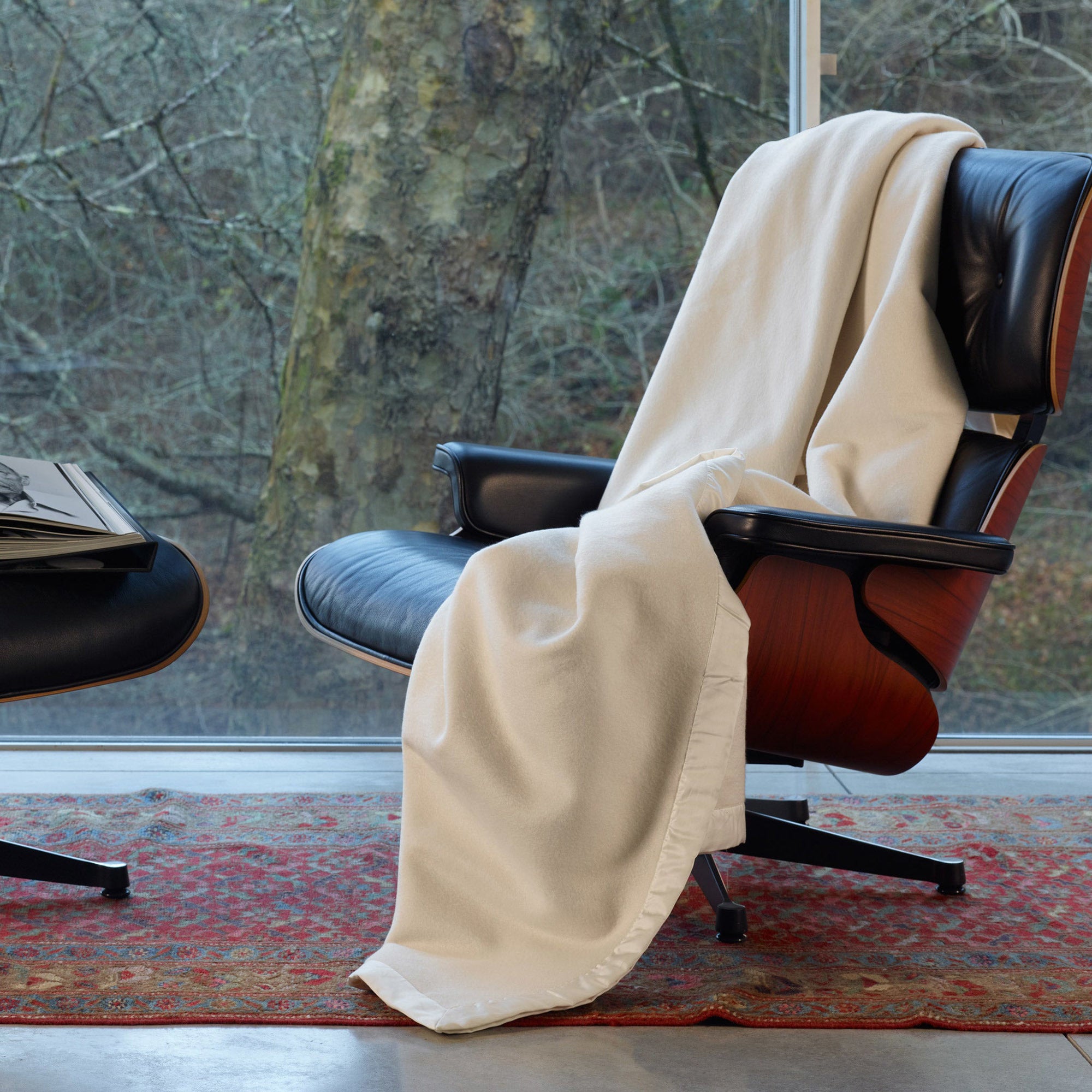 Plaid 100% Seide "Leonor", 150 x 200 cm