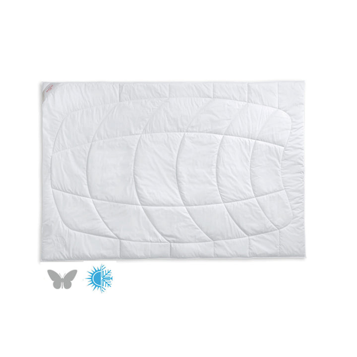 Leichte Sommerdecke aus Wildseide