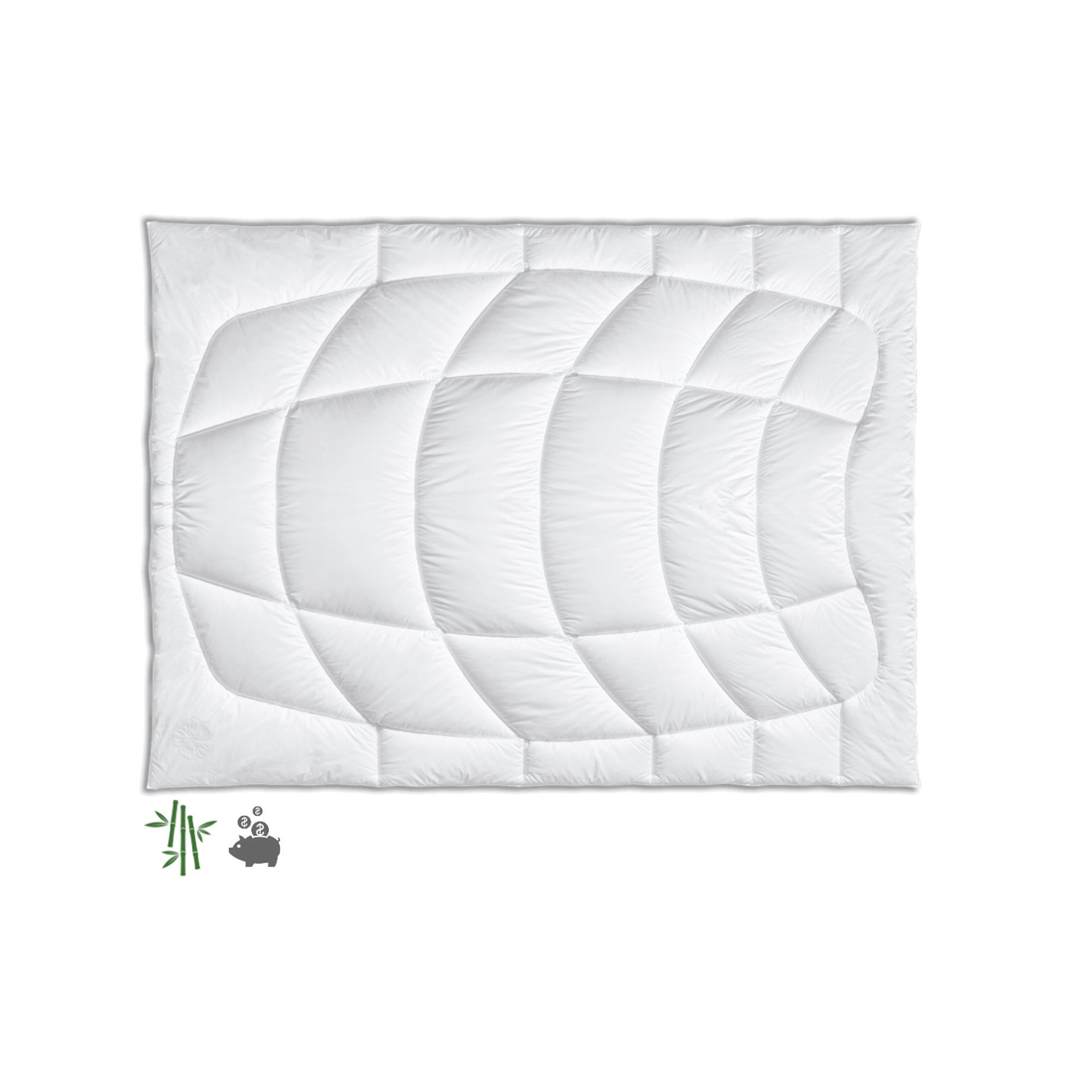 Nachhaltige Bambus Bettdecke "Bamboo light"