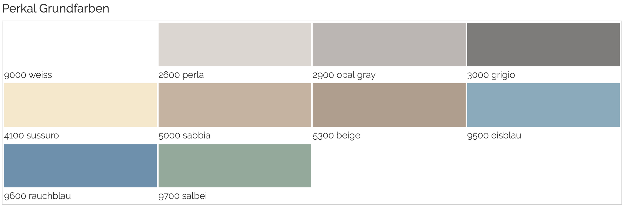 Percale Bedding "Loft"