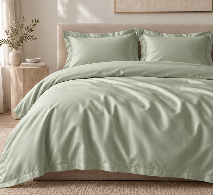 Satin Bettwäsche 430 TC "Suave Verbena", Ägyptische Baumwolle