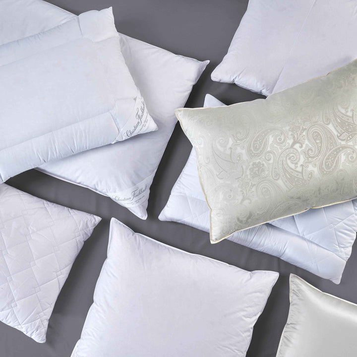 3 Kammer Daunen Kopfkissen "Wengen"