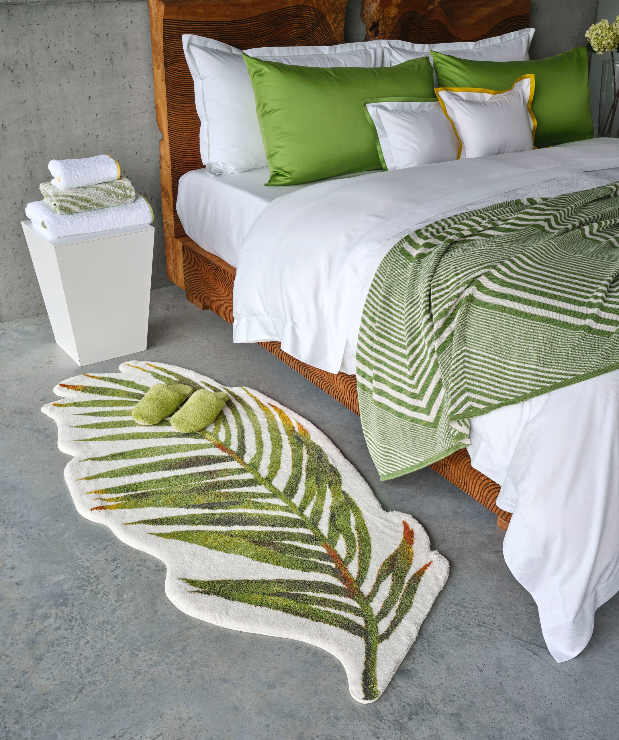 Badeteppich "Palm" 80 x 160 cm