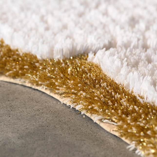 Design Badeteppich "Jess Gold"