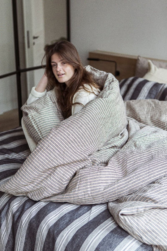 Design - Linen Bedding "San Gabriel Stripe"