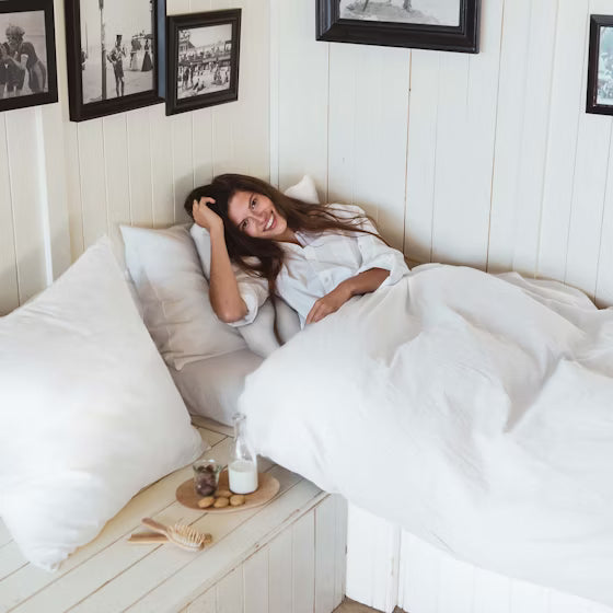 Halbleinen Bettwäsche "California