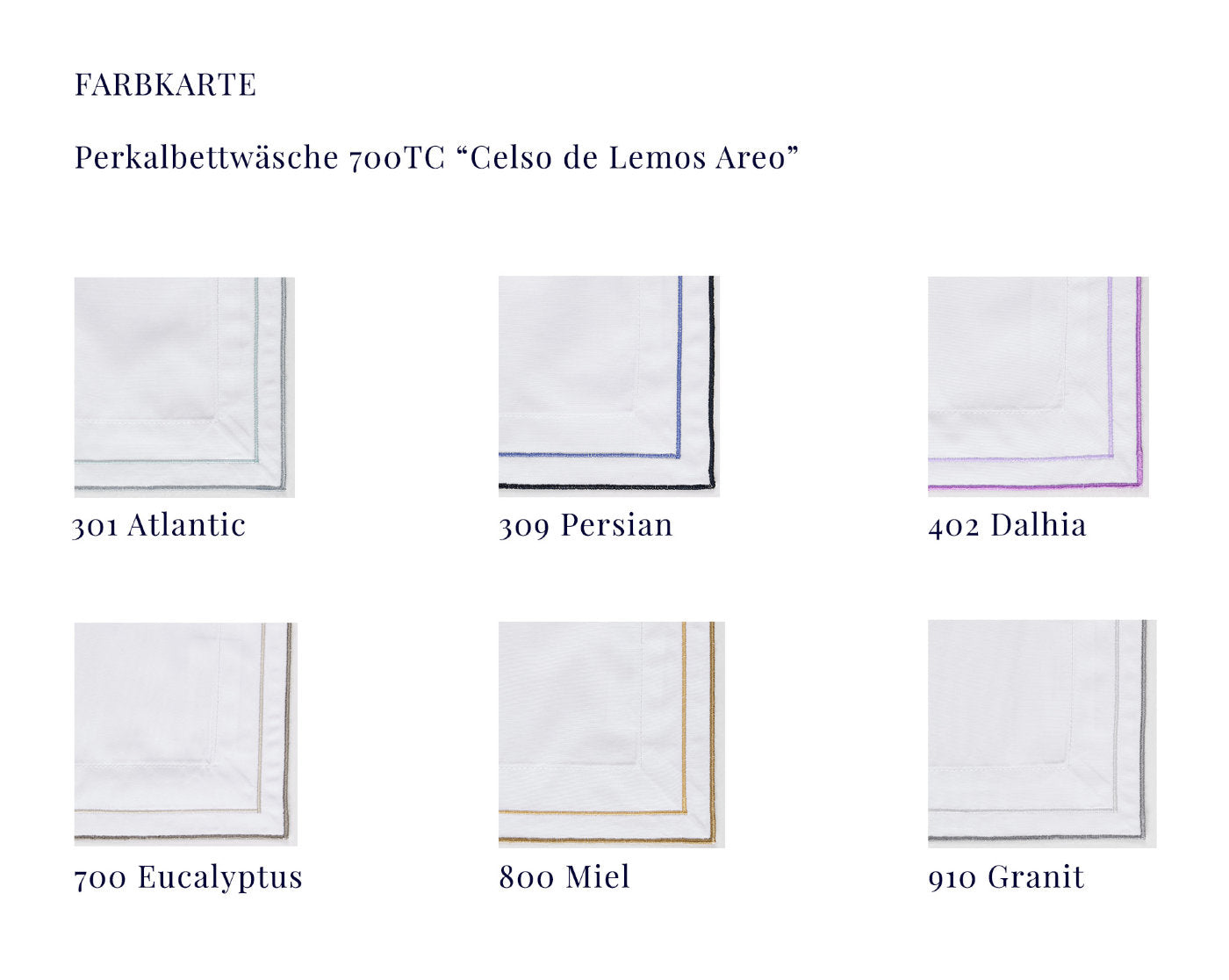 Perkal Bettwäsche "Areo"