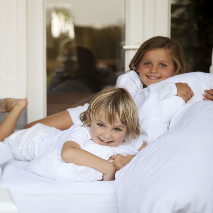 Leinen Bettwäsche Organic Linen "Heritage white"