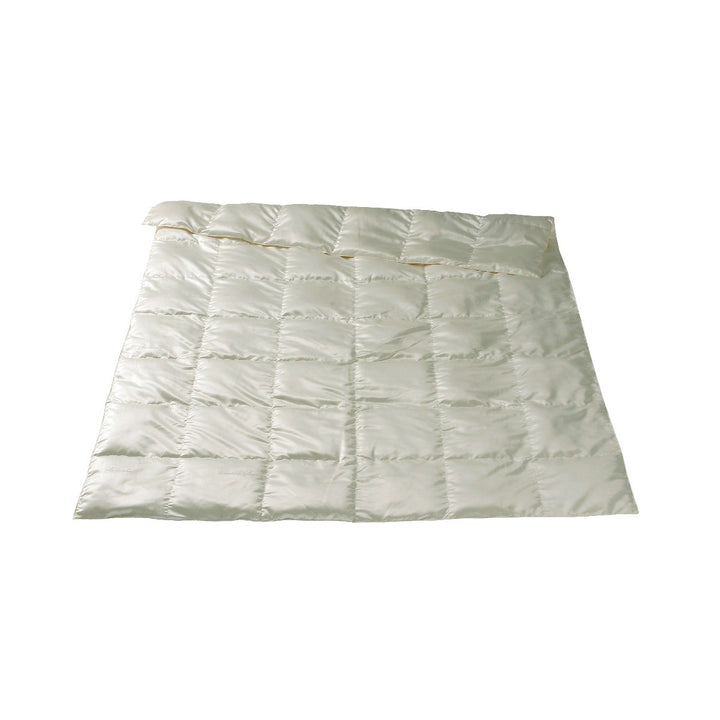 Ganzjahres Eiderdaunen-Bettdecke mit Seide"Queen Silk"