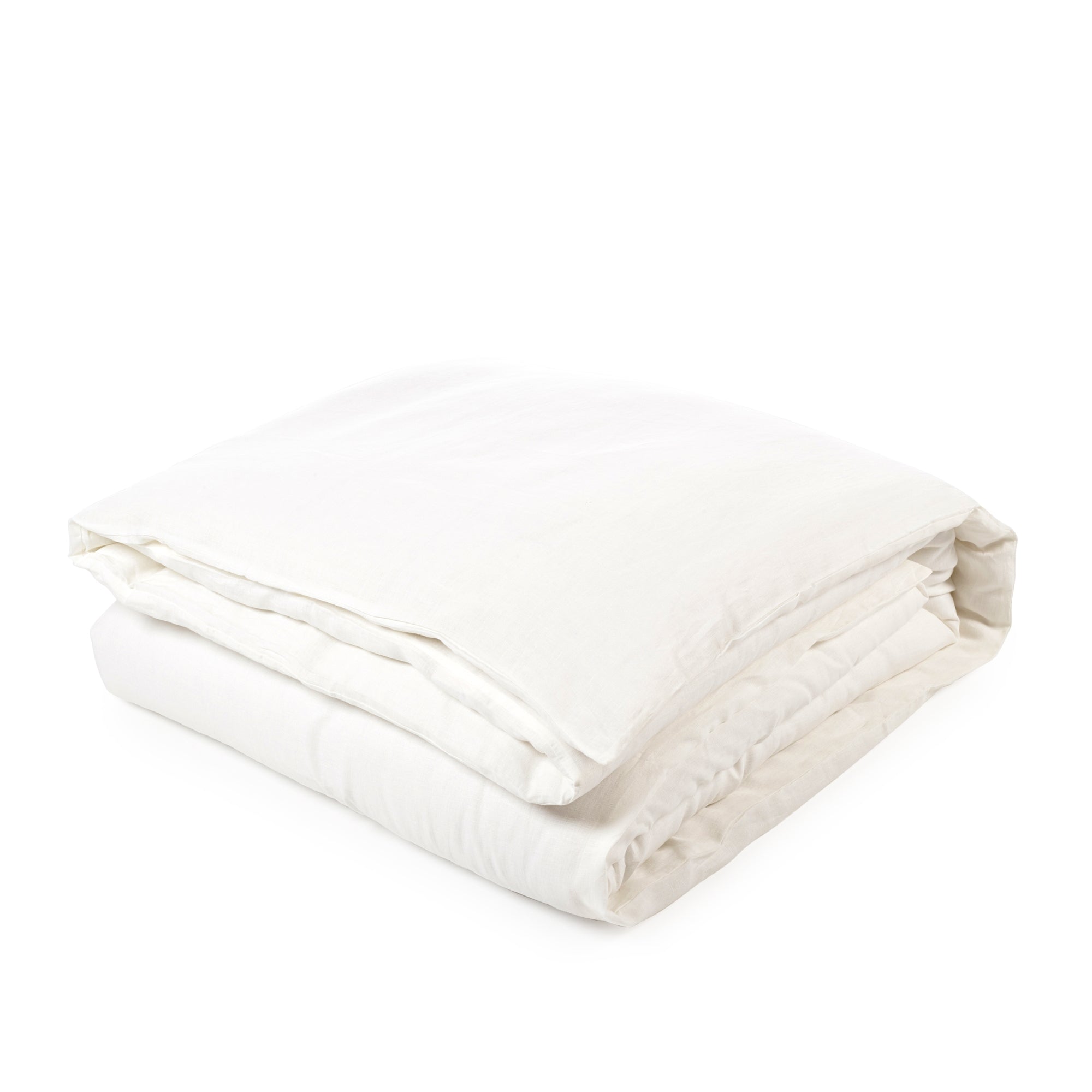 Leinen Spannbettlaken "Madison" Oyster