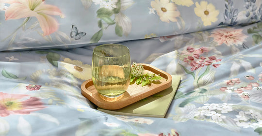 Satin Bedding "Jeunesse Blanc"