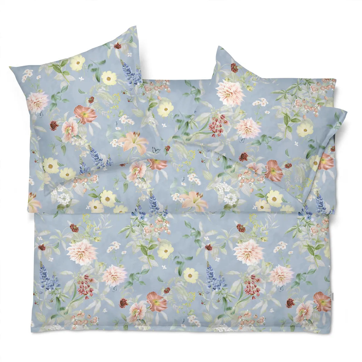 Ropa de cama de satén "Jeunesse Blanc"