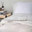 Frische Popeline Bettwäsche "Bari Stripe Beige"