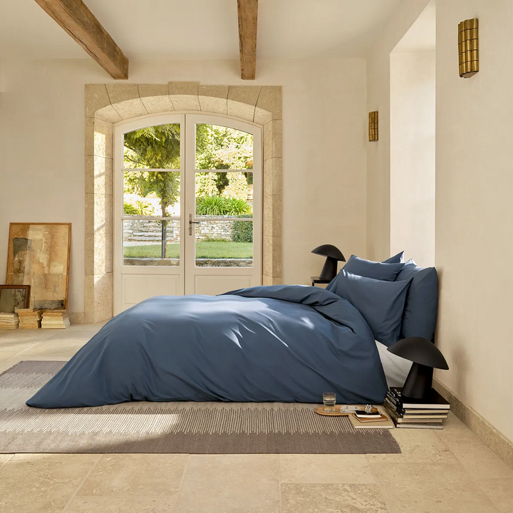 Cozy Perkal Bettwäsche Cotton & Modal "BEN", Ink