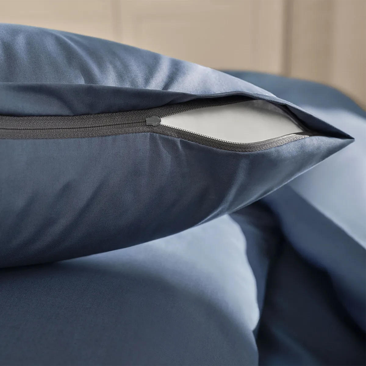 Cozy Perkal Bettwäsche Cotton & Modal "BEN", Ink