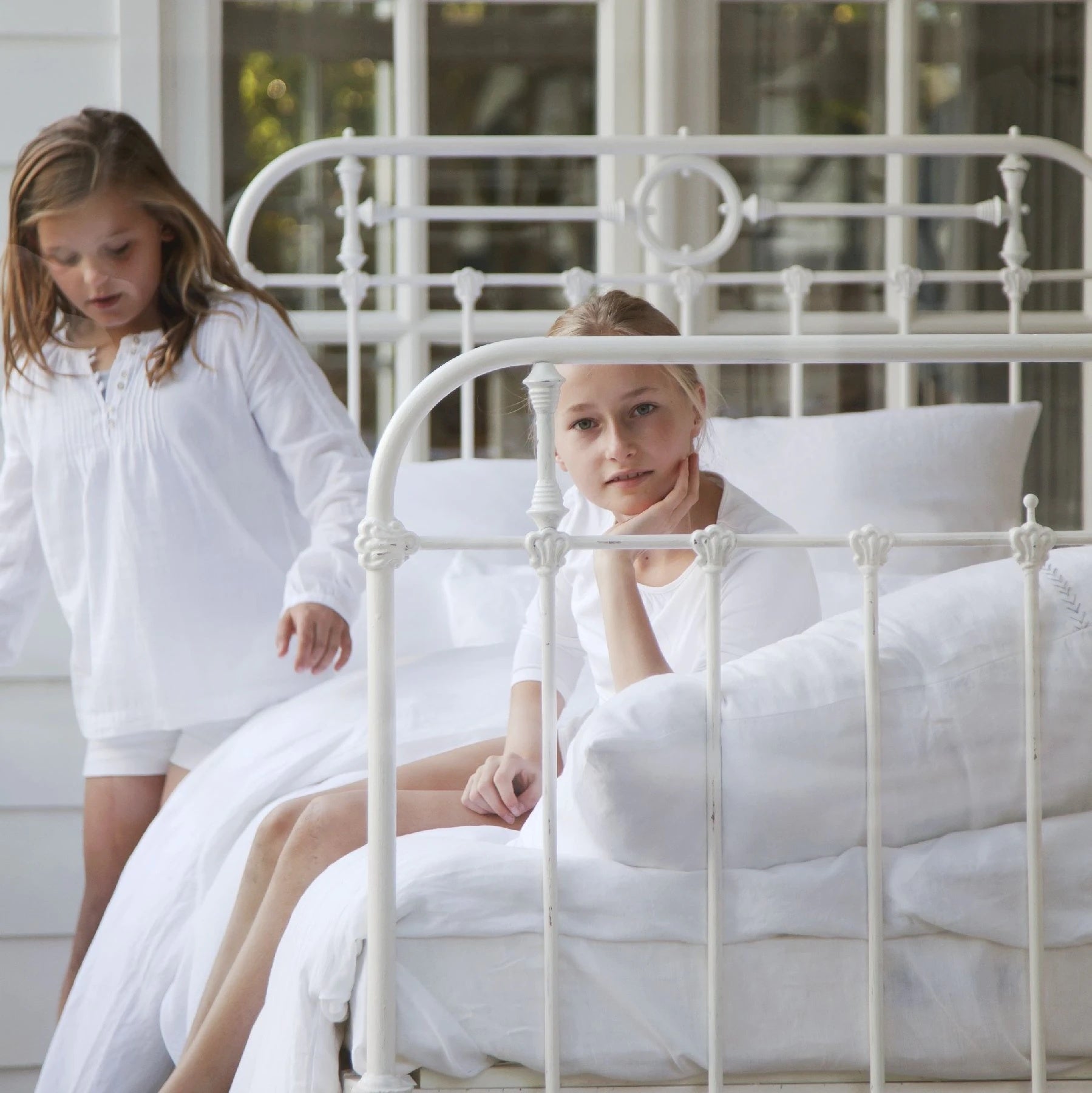 Leinen Bettwäsche Organic Linen "Heritage white"