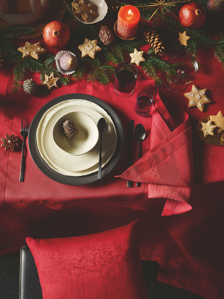 Jacquard Leinenserviette "Leitner Foresta" in 10 Farben