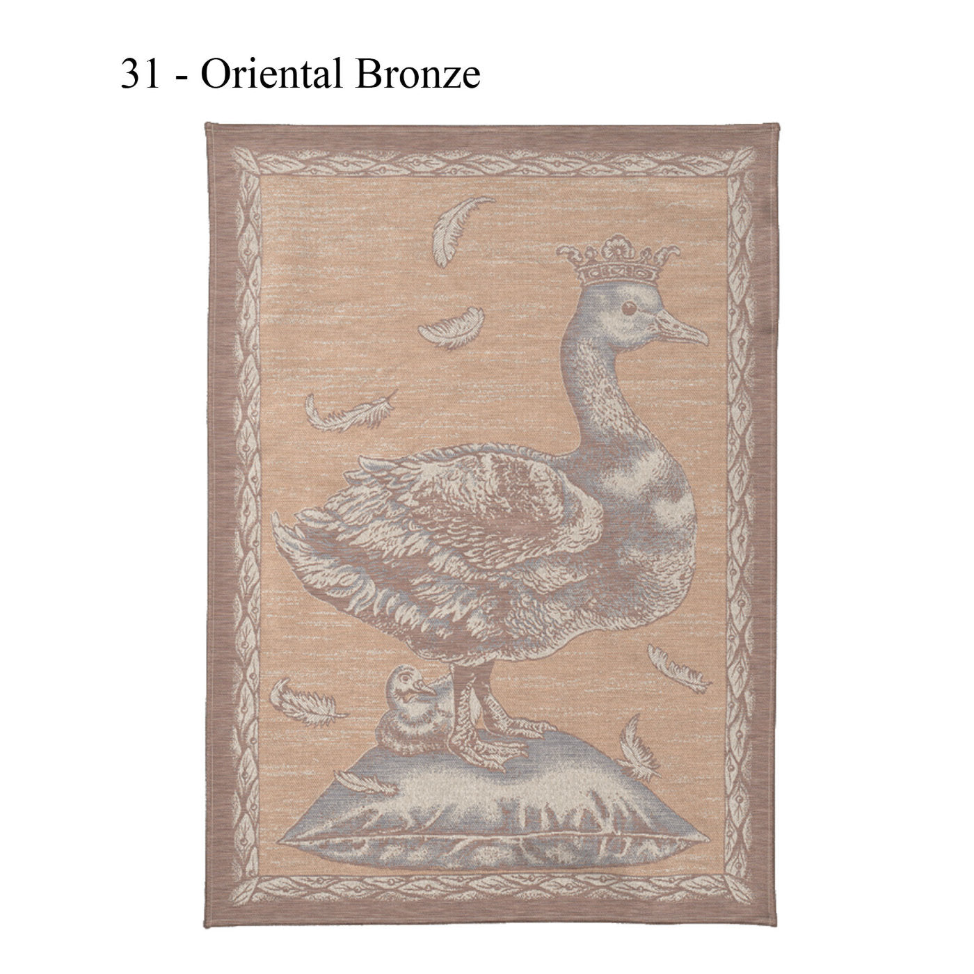 Leinen Küchentuch "Gans" in 6 Farben