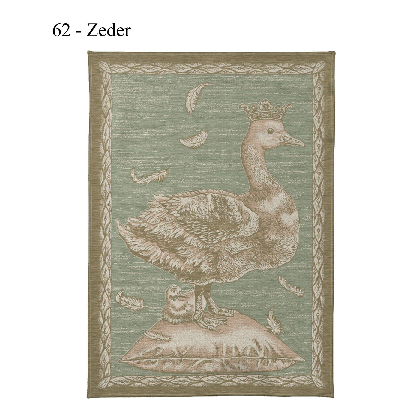 Leinen Küchentuch "Gans" in 6 Farben