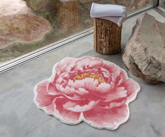 Alfombra de baño "Pivione" Ø 100 cm