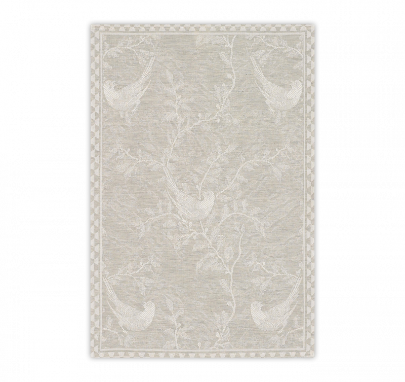 Küchentuch Halbleinen "Vögel 159"