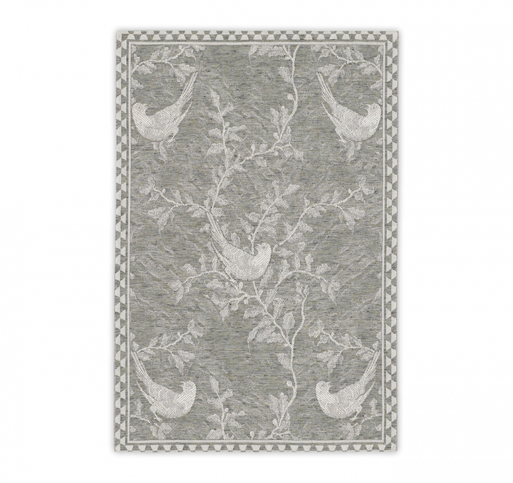 Küchentuch Halbleinen "Vögel 159"