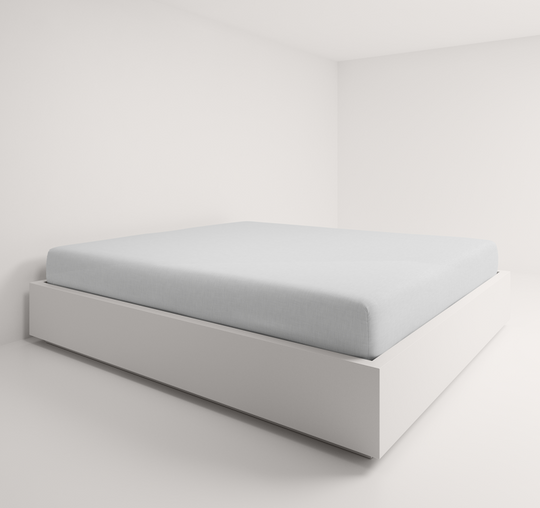 Linen Fitted Sheet "Leitner Uni 163", 14 Colors
